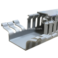 Flexible Rectangular Gray Plastic Pvc Wiring Cable Duct